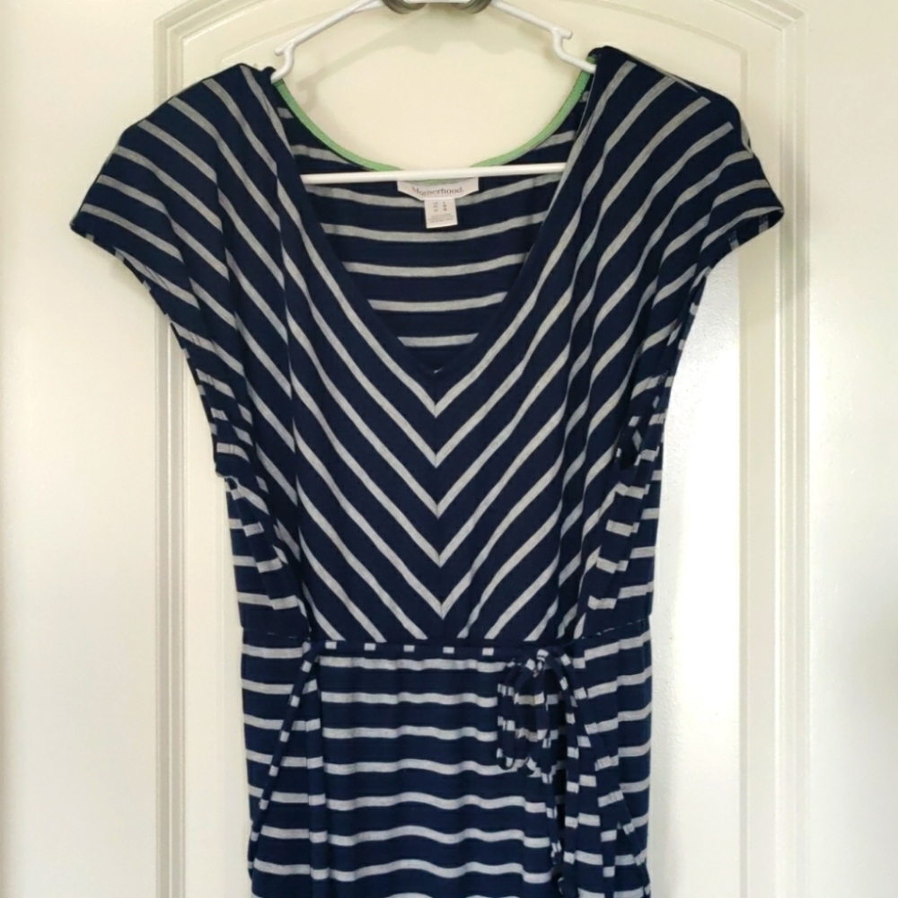 Motherhood long summer dress